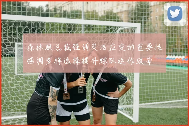 森林狼总裁强调灵活应变的重要性强调多样选择提升球队运作效率